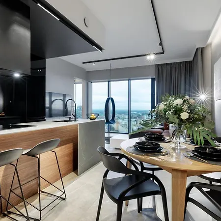 公寓 Ms Hanza Tower 20 Floor View *