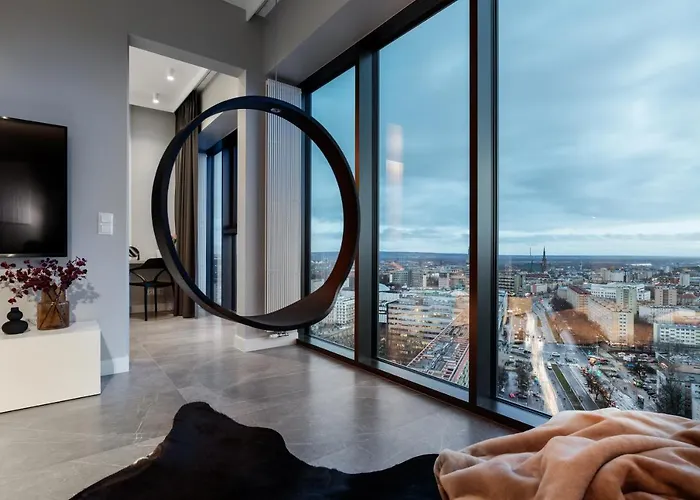 Апартаменты Ms Hanza Tower 20 Floor View