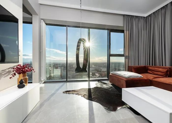 Ms Hanza Tower 20 Floor View Апартаменты Щецин